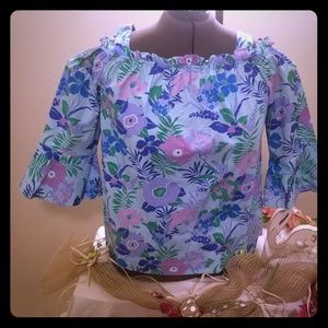 Westbound turquoise summer top